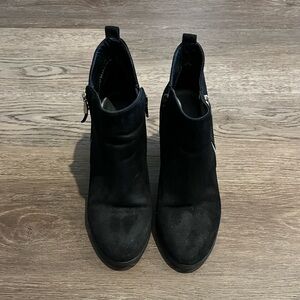 Call it Spring Elegant Black Heeled Ankle Boots